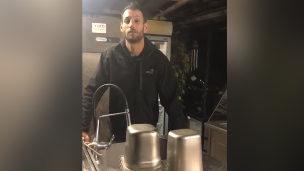 ידין חלפין, בעל מסעדה בקדרון‎