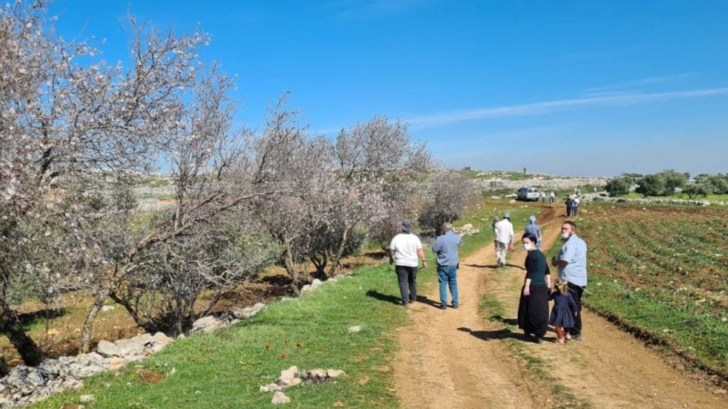 יהודים עלוו להתפלל באתר מורשת יהודי שהושחת ושוקם יהודים עלוו להתפלל באתר מורשת יהודי שהושחת ושוקם