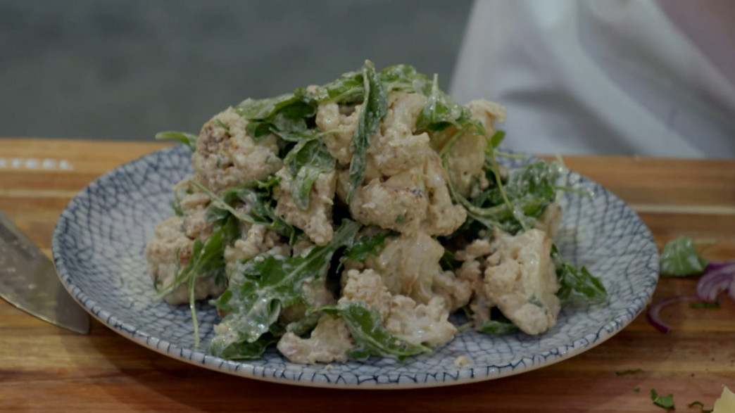 כרובית בטחינה – יוגורט – חיים כהן