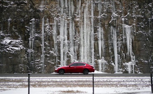 שלג בקנטקי (צילום: רויטרס)