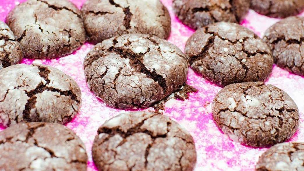 עוגיות שוקולד סדוקות טבעוניות