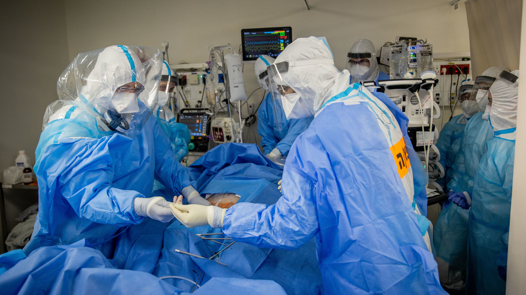 קורונה בישראל, בית חולים שערי צדק, ירושלים