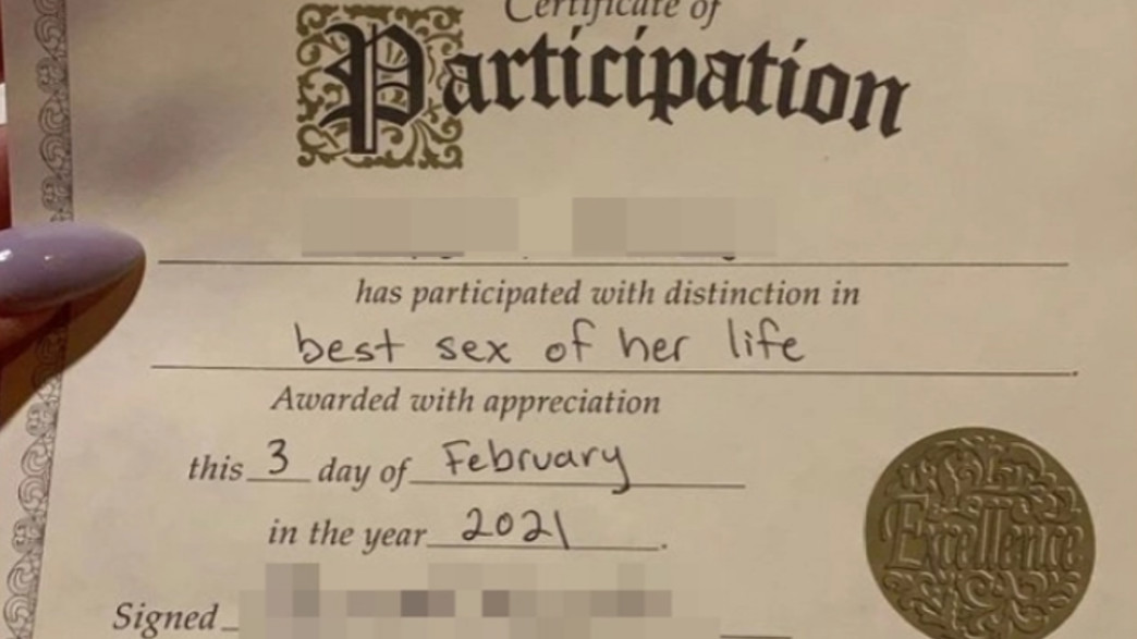 תעודת הסקס הטוב ביותר 