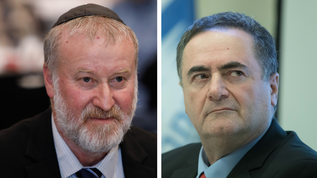 אביחי מנדלבליט, ישראל כץ אביחי מנדלבליט, ישראל כץ