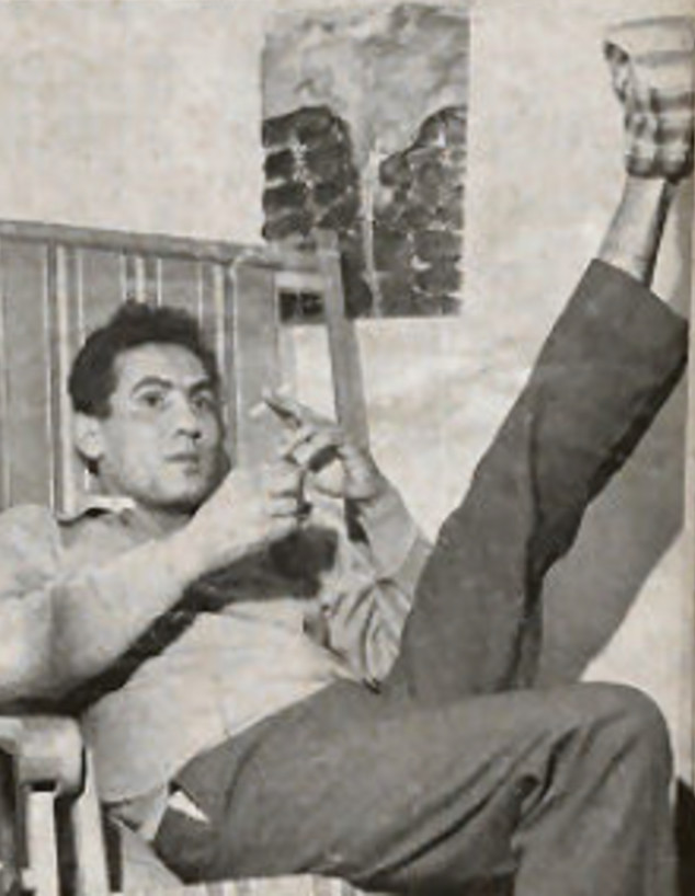 יצחק ג'יבלי, 1963 (צילום: עיתון במחנה, מתוך "אתר הגבורה")