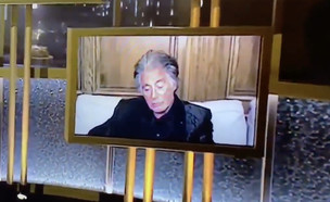 אל פצ'ינו, גלובוס הזהב 2021 (צילום: NBC, צילום מסך)