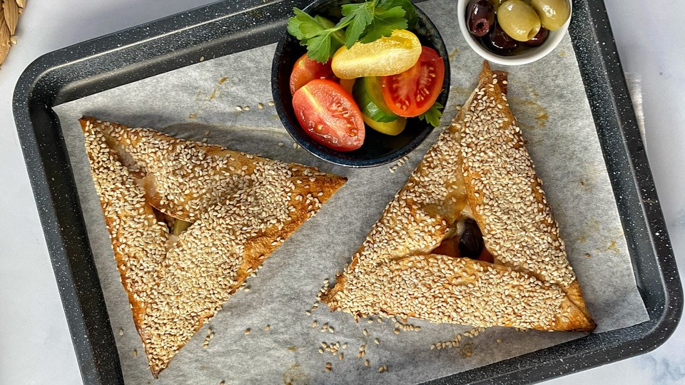 סמבוסק טורטייה מהיר (צילום: רון יוחננוב, mako אוכל)