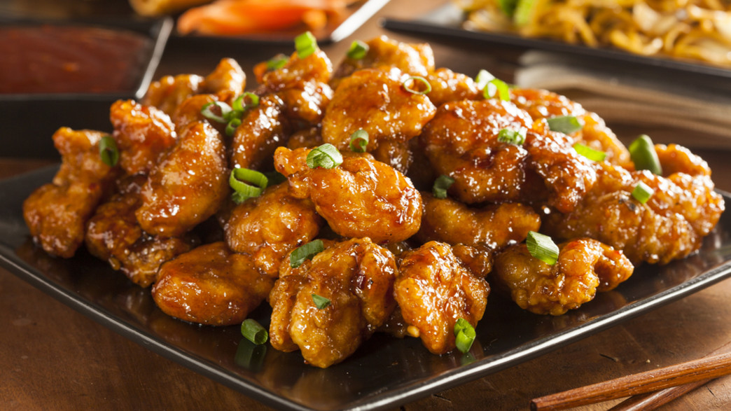 עוף מטוגן ברוטב חמוץ-מתוק