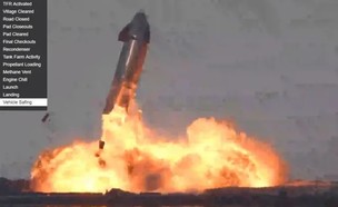 תיעוד מיוחד: ספינת החלל של SpaceX מתפוצצת (צילום: נאס"א)