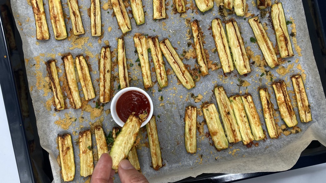 צ'יפס זוקיני פרמזן