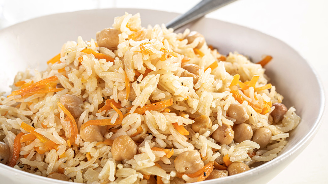 תבשיל אורז וחומוס