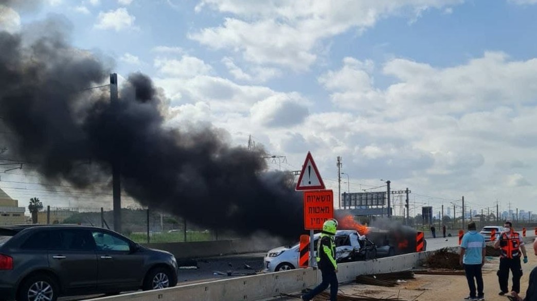 נהג נמלט מהמשטרה בנתיבי איילון