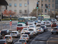 תנועת רכבים בירושלים