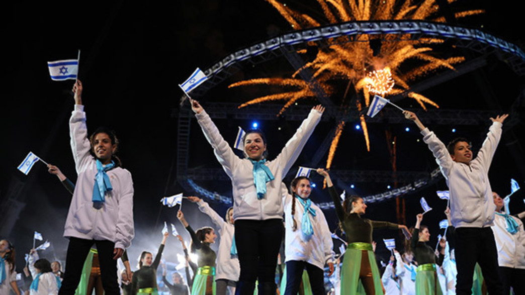 טקס המשואות בשנה שעברה