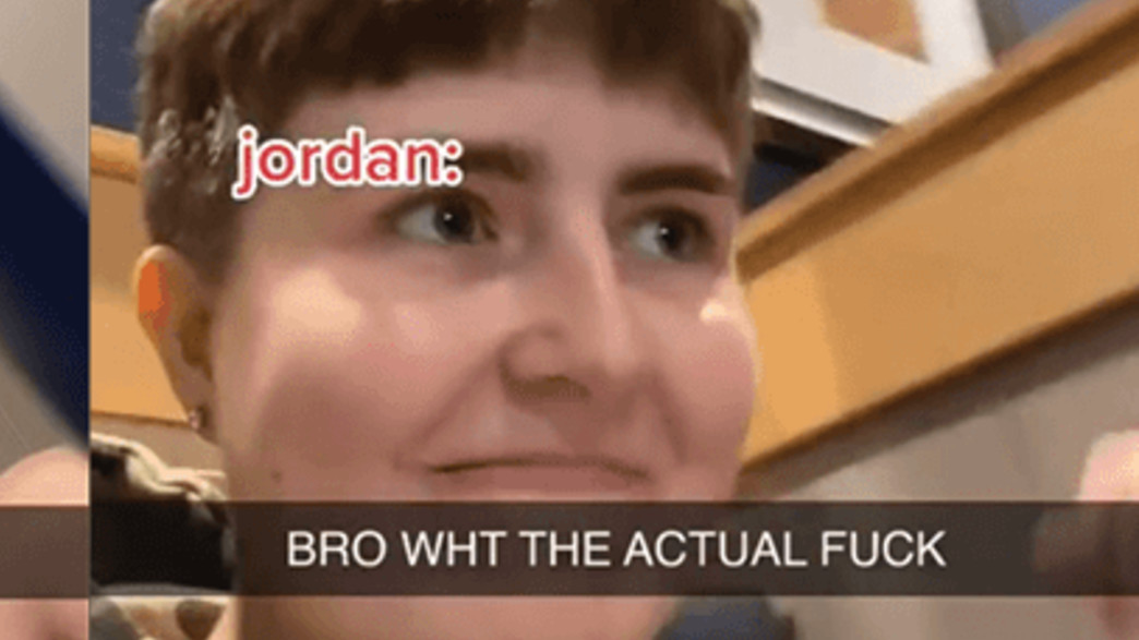 מתוך סרטון הטיקטוק הויראלי של קיידן