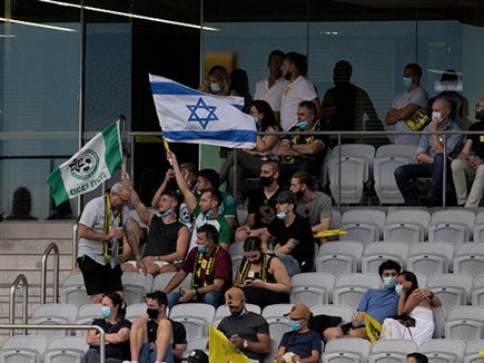 הקהל הישראלי שהגיע לצפות בחמד (Getty Images) (צילום: ספורט 5)