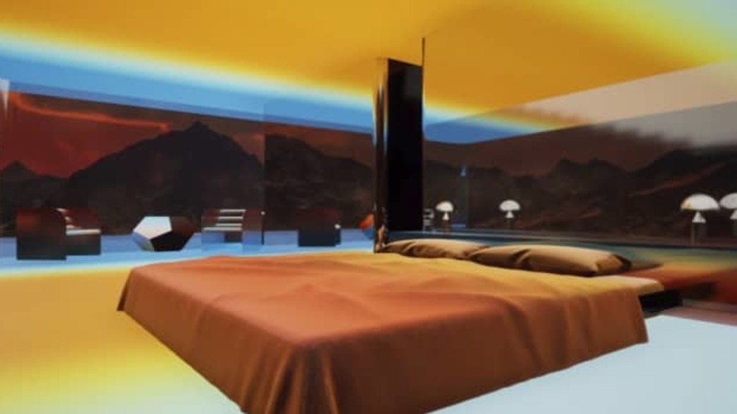 "בית המאדים", יצירת של האמנית כריסטה קים