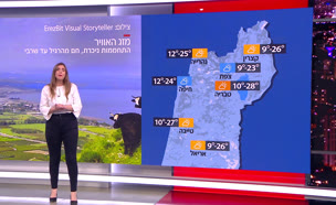 תחזית מזג האוויר (צילום: חדשות)
