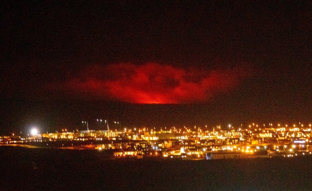 הר הגעש באיסלנד התפרץ