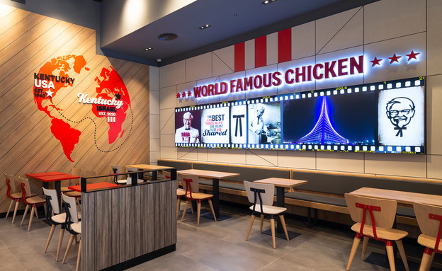 מסעדת KFC בבאר שבע (צילום: דרור ורשבסקי,  יח"צ)