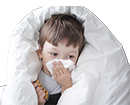 ילד עם אלרגיה (צילום: Shutterstock)