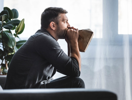 התקפי חרדה תופעות קורונה (צילום: SHUTTERSTOCK, שידורי קשת)
