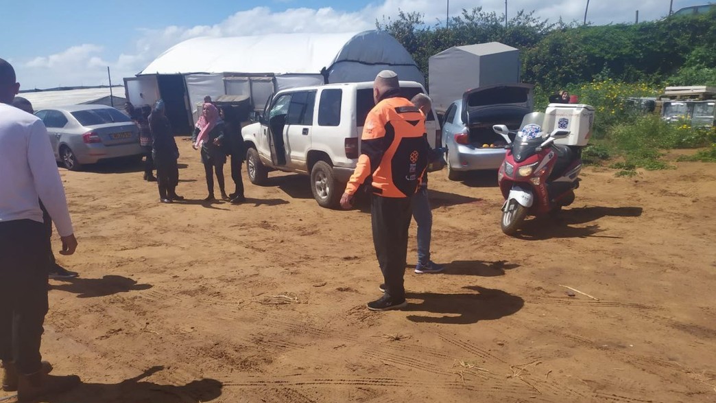 זירת התאונה בכפר יונה