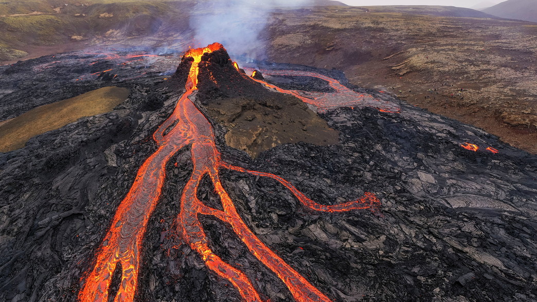 התפרצות הר הגעש באיסלנד