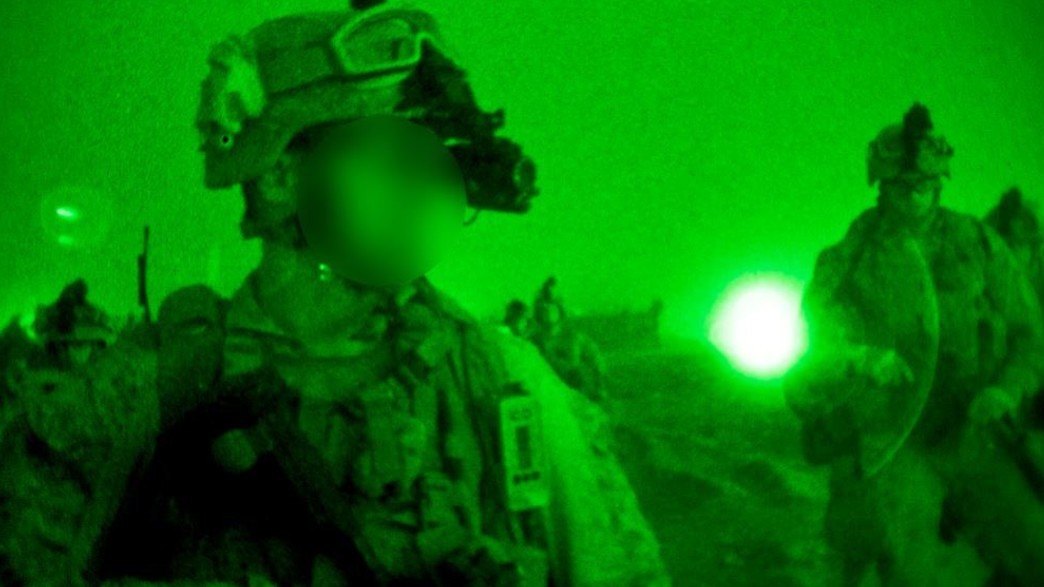 אמצעי ראיית לילה בשימוש מבצעי (צילום: Cpl. Alejandro Pena‏\U.S. Marines‏)