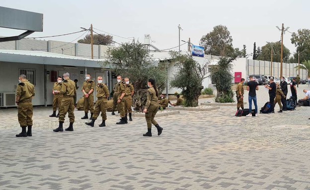 סיור בבקו"ם - גיוס מרץ 2021 (צילום: החדשות 12, החדשות12)