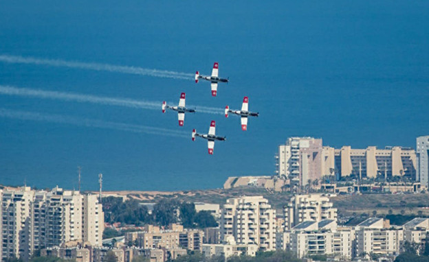 לרגל יום העצמאות ה-73: חיל האוויר יקיים מטס הצדעה מעל ערי ישראל (צילום: דובר צה''ל, דובר צה