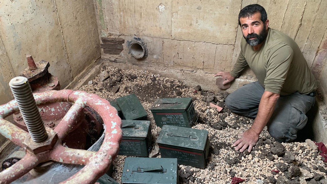 תחמושת, מצה"ל, ונתפסה, בטובא זנגרייה תחמושת, מצה"ל, ונתפסה, בטובא זנגרייה