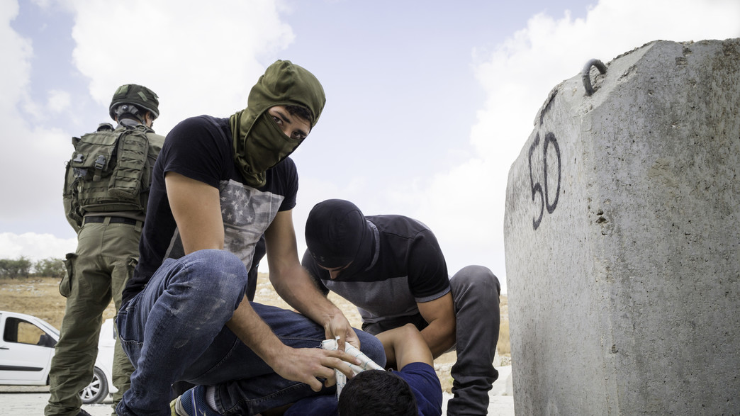 היחידה בפעולה (צילום: מג"ב, דוברות משטרת ישראל)