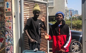 אמאדו ועומאר, הגיעו מגמביה לניתוח לב מציל חיים ביש