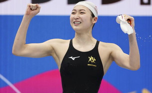 איקי ריקקו שחיינית יפנית  (צילום: רויטרס)