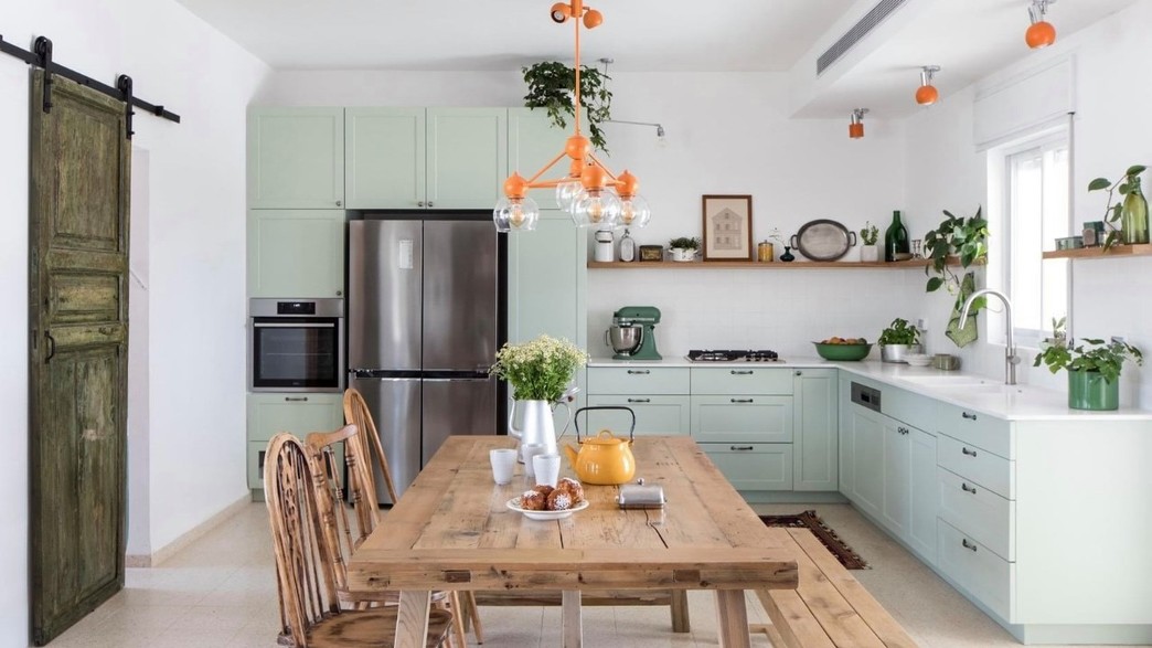 מטבח ירוק, עיצוב דבורי פריד טובול מטבח ירוק, עיצוב דבורי פריד טובול