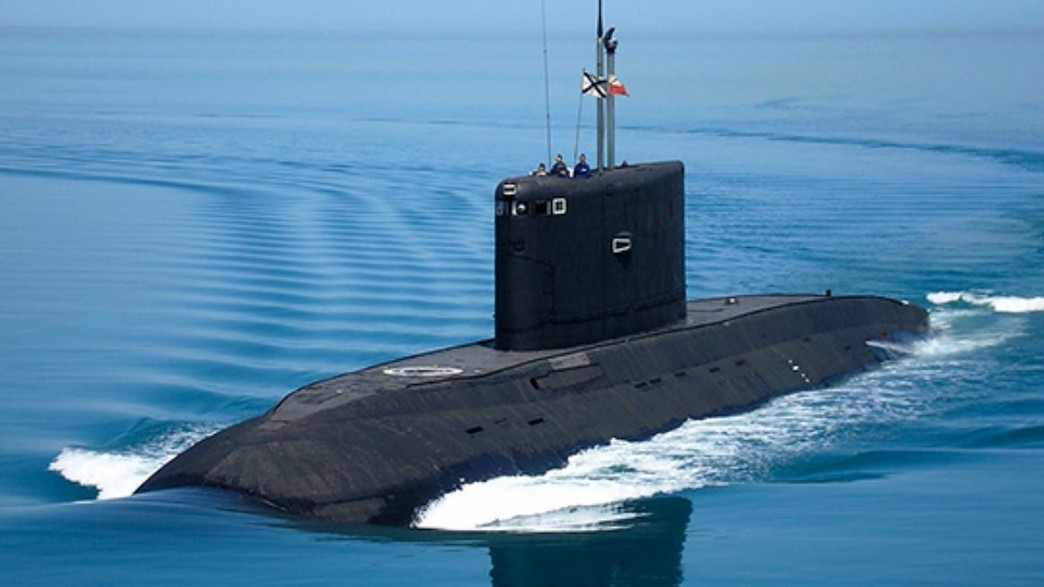 הצוללת (צילום: mil.ru)