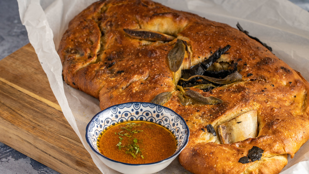 פוקצ'ה ממולאת בשר- מנאל, חופית ועדי