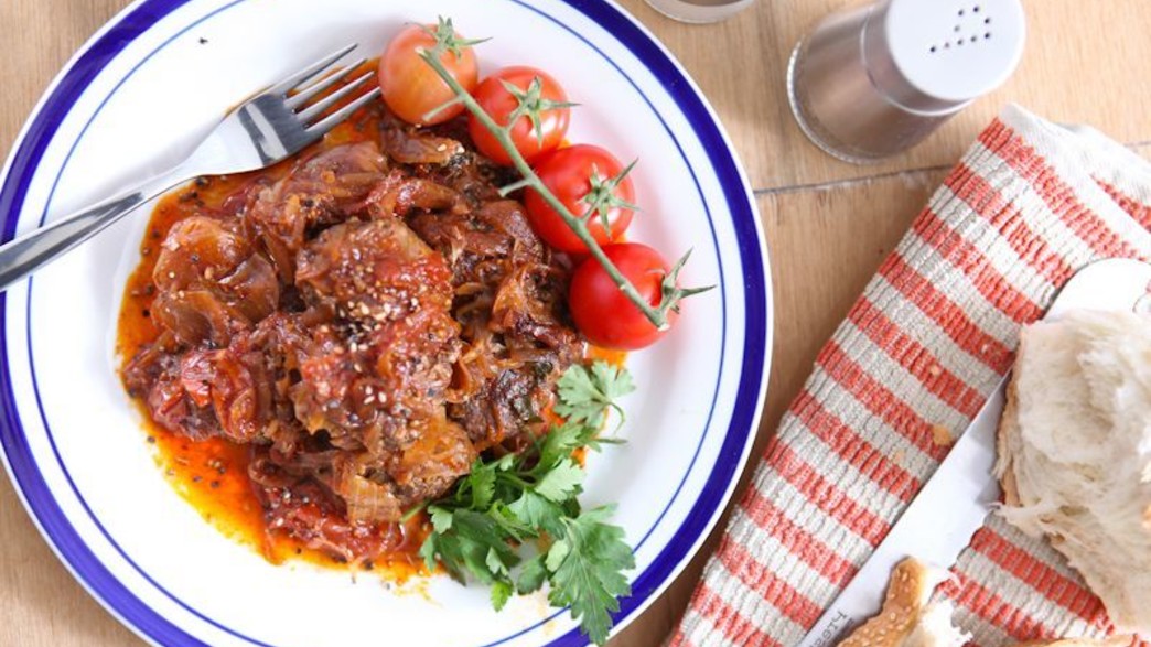 קציצות בשר ברוטב עגבניות שרי קציצות בשר ברוטב עגבניות שרי