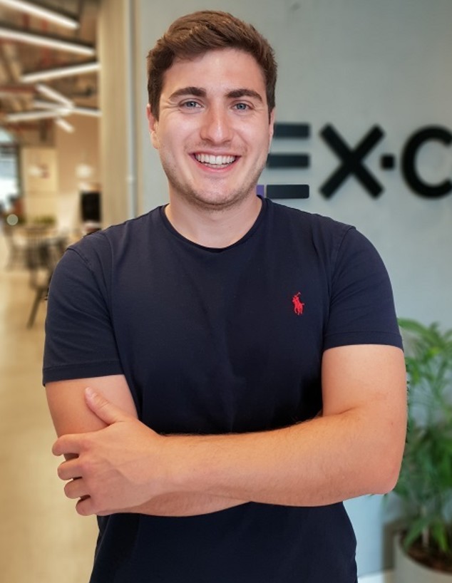 גבריאל ברוק, בן 25, עובד בחברת EX.CO (צילום: EX.CO,  יח"צ)