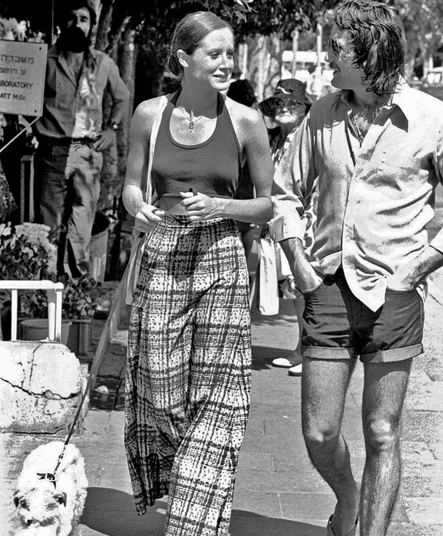 אופנת רחוב דיזנגוף קיץ 1975 אתי פלדמן (צילום: יעל רוזן)