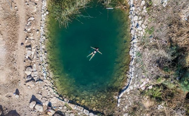 אגם מצפה יריחו (צילום: גל טוויג)