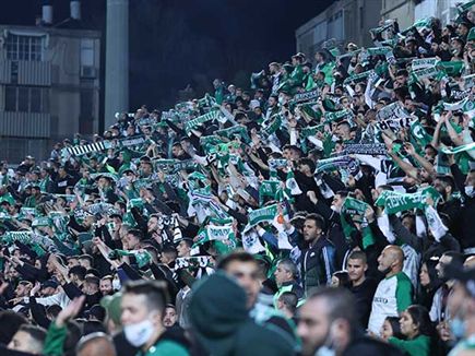 אך הקהל הירוק חגג בסיום (דני מרון)