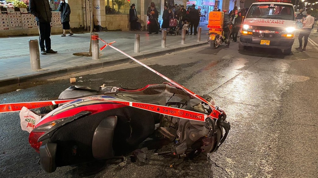 תאונת הדרכים בירושלים