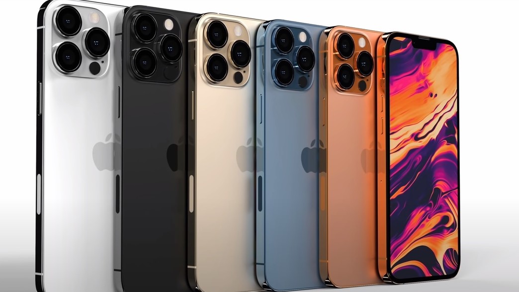 הדמיות של דגמי אייפון 13