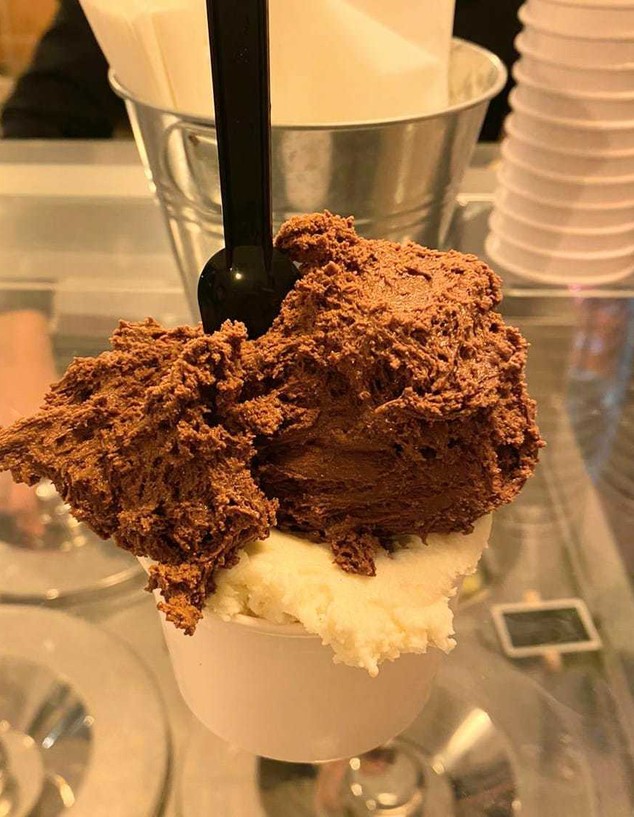 ג'לטו וריגטו - גלידת שוקולד