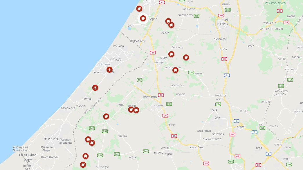 מפת הדרום מפת הדרום