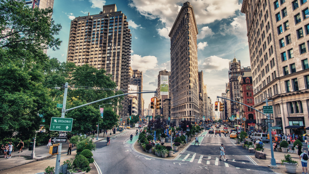 בניינים שחייבים לראות, פלאטאיירון ניו יורק (צילום: Shutterstock)