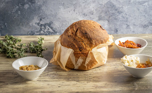 לחם זיתים ואנשובי - חופית סרמילי (צילום: נתנאל ישראל, מתוך "מאסטר שף")