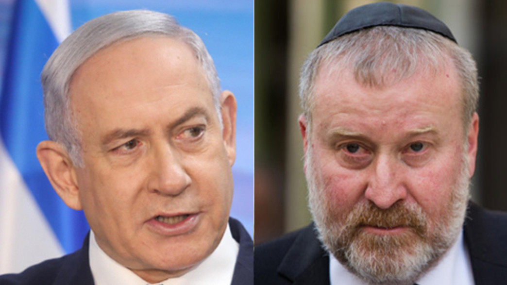 אבחי מנדלבליט, בנימין נתניהו אבחי מנדלבליט, בנימין נתניהו